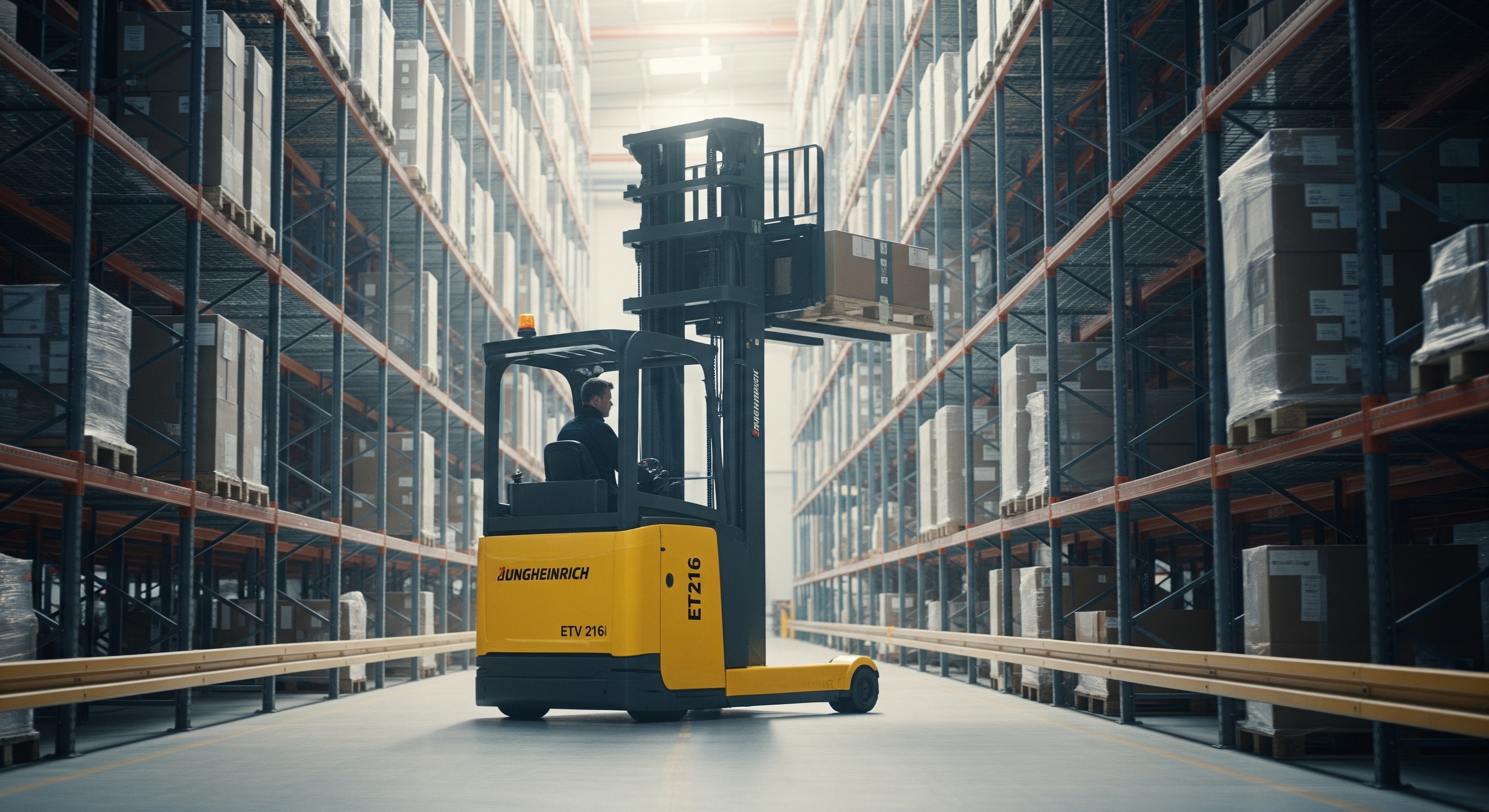 Jungheinrich EFG 425k – kompakter Elektro-Gabelstapler | Mietstapler